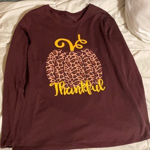 Thankful pumpkin shirt